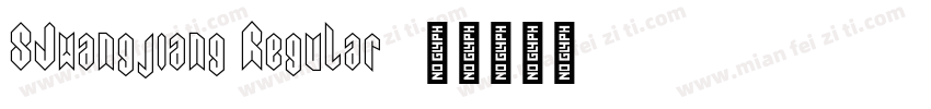 SJwangjiang Regular字体转换